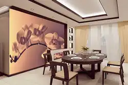 Tension walls in the kitchen photo