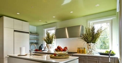 Tension walls in the kitchen photo