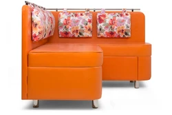 Sofas for kitchen flowers photo