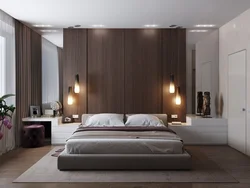 Bedroom in modern style inexpensive photo