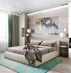 Bedroom in modern style inexpensive photo