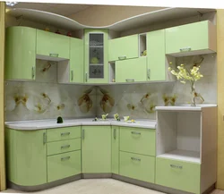Corner kitchens photos according to their sizes