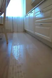 Ламинат на кухне как плитка фото