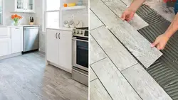 Plitkalar fotosurati kabi oshxonada laminat taxta