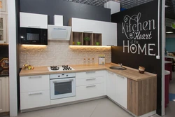 No kitchen kitchen yard with photo