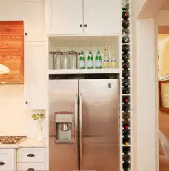 Cabinets On The Wall In The Kitchen Photo