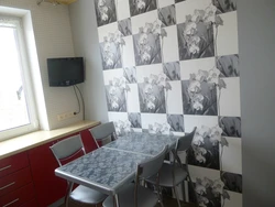 Photo Of How To Glue Wallpaper In Kitchens