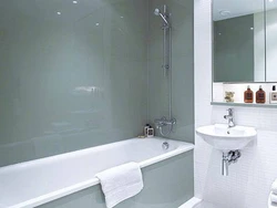 Photos of bathtubs with no space