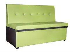 Mətbəx fotoşəkilində çekmeceli divan