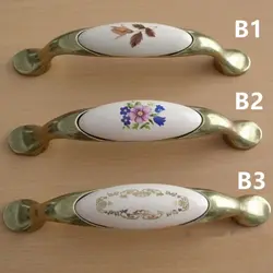 Ручки для кухни с цветами фото