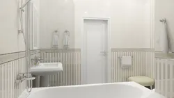 Плітка як шпалеры ў ванную фота