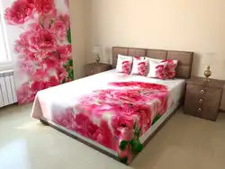 Покрывала Для Спальни С Цветами Фото