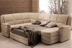 Sofas with large sleeping area photo