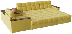 Sofas with large sleeping area photo