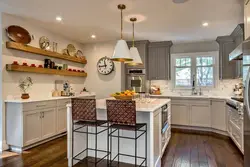 Different styles in one kitchen photo