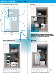 Dimensions of a bathtub in a panel house photo