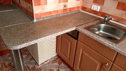 Countertops гуногун дар як акс ошхона