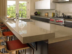Countertops гуногун дар як акс ошхона