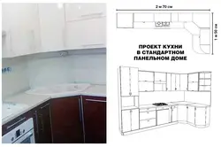 Как скосить угол на кухне фото