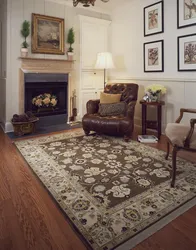 Choose a carpet for the living room from a photo