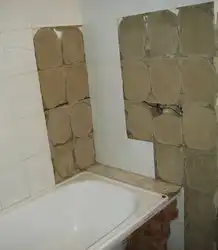 Photo of an old bathroom with tiles