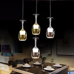 Chandeliers one light bulb in the kitchen photo