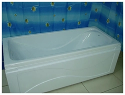 Acrylic bathtub insert photo and dimensions