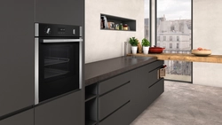 Built-in electric oven for the kitchen photo