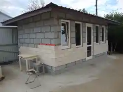 Kitchens in a block house photo