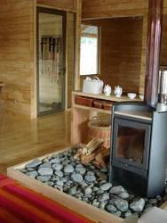 Kitchen With Stove In The Country Photo