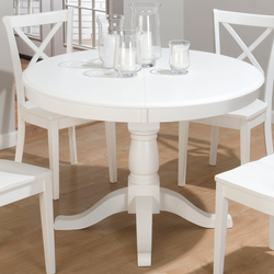 White sliding kitchen table photo