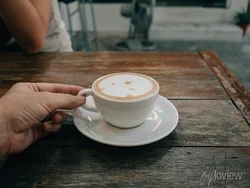 Photo Of Kitchen And Coffee On The Table