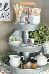 Photo Of Kitchen And Coffee On The Table