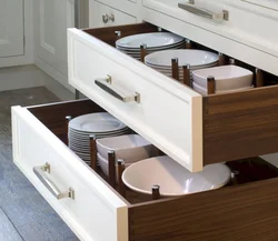 Utensil drawers for the kitchen photo