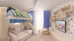 Children'S Living Room 20 Sq M Photo