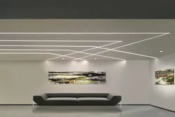Shadow profile photo in the living room interior