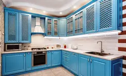 Kitchens in film photo with milling