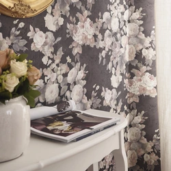 Wallpaper for uneven bedroom walls photo