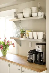 Девони дар countertop дар акс ошхона