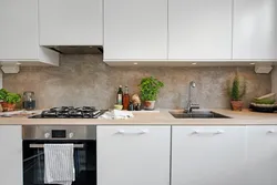 Concrete Apron In The Kitchen Photo
