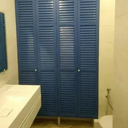 Bathroom cabinet doors photo