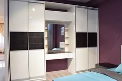 Wardrobes with table for bedroom photo