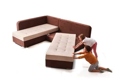Sofas with 2 sleeping places photo