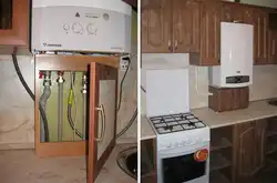 Як усталяваць трубы на кухні фота