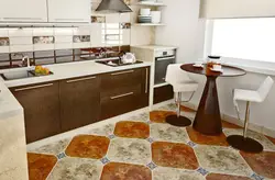 3 floor photos for the kitchen