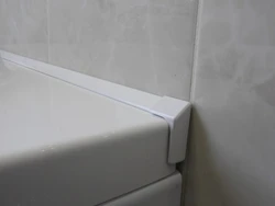 Photo Of Tile Bathtub Rim