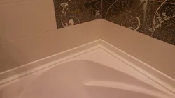 Photo Of Tile Bathtub Rim