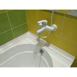 Ванна Бөлмесінің Фотосуретіндегі Плитка Жиегі