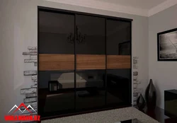 Black Wardrobe In The Hallway Photo