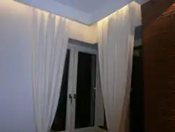 Ниша на потолке на кухне фото